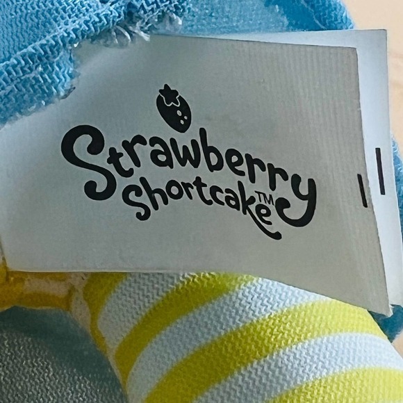 Vintage Strawberry Shortcake Lemon Meringue Tagged Plush Doll 14in Yellow - Picture 6 of 7